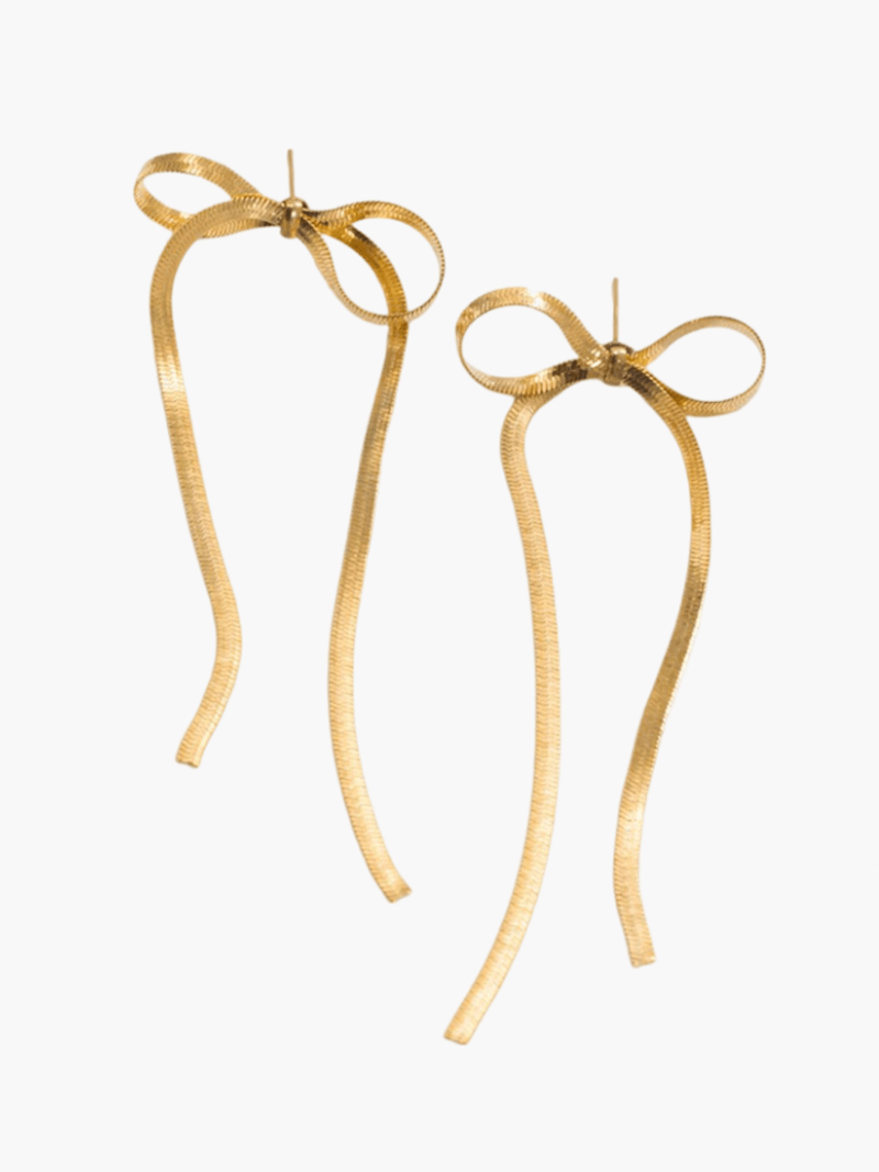 Eliana | Women’s Bow Motif Earrings