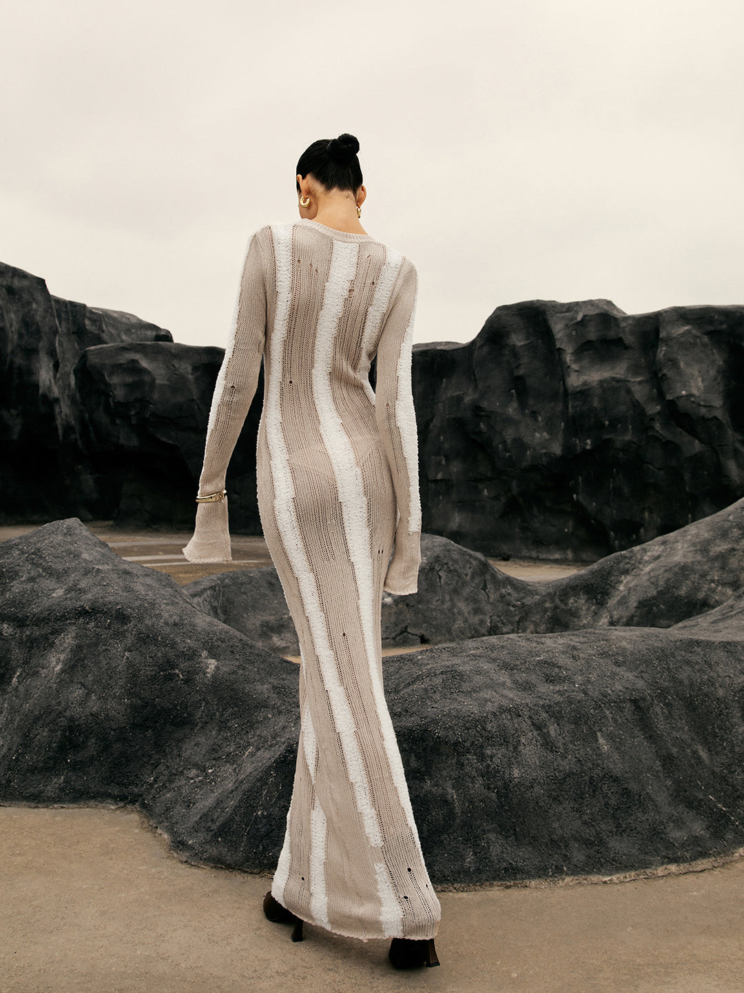 Nathalie | Knit Maxi Dress